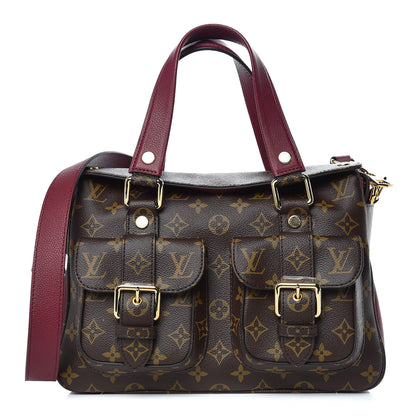 Louis Vuitton Monogram Manhattan NM Raisin 1 of 12