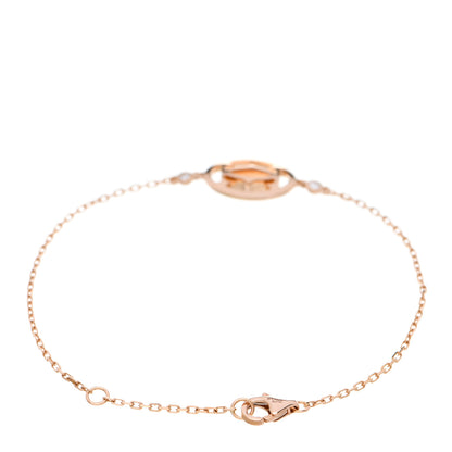 Cartier 18K Pink Gold Diamond Logo De Cartier Bracelet 2 of 4