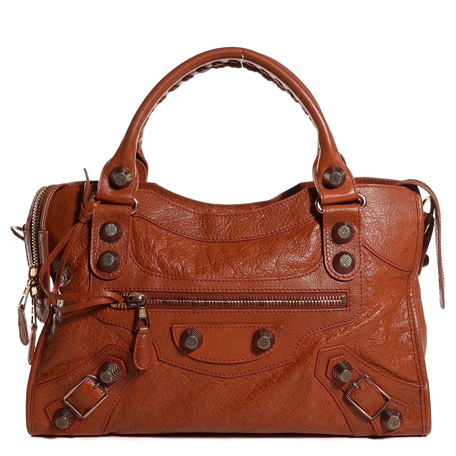 Balenciaga Agneau Giant 21 Rose Gold Hardware City Orange Brulee 1 of 12