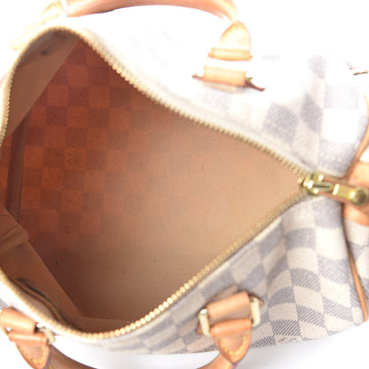 Louis Vuitton Damier Azur Speedy 25 6 of 11