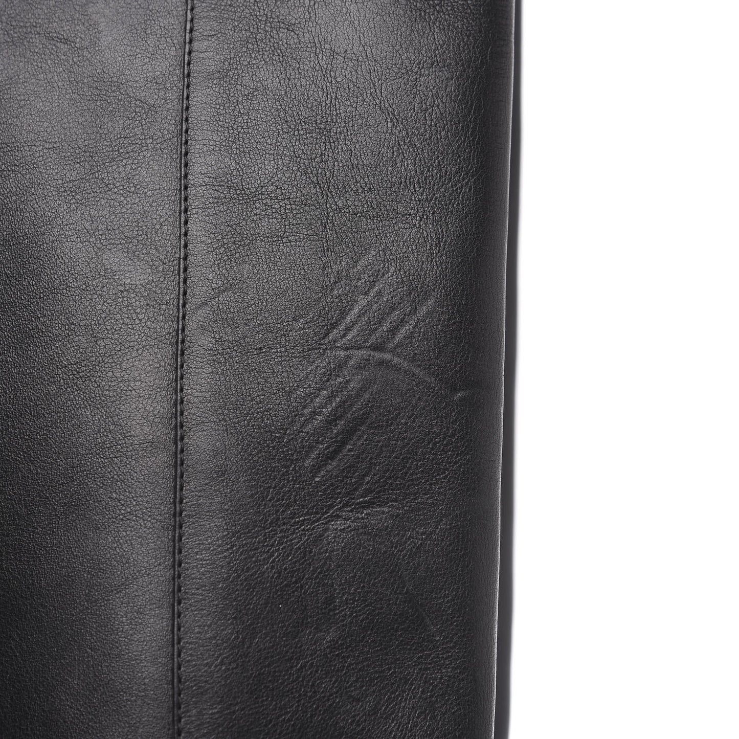 Soft Calfskin Empreinte High Boot 36 Black