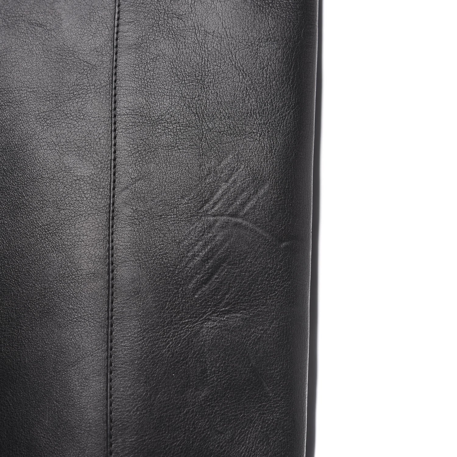 Christian Dior Soft Calfskin Empreinte High Boot 36 Black 9 of 11