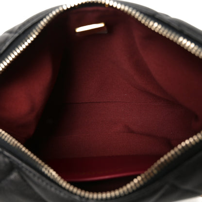 Chanel Lambskin Quilted CC Chain Hobo Black 5 of 10
