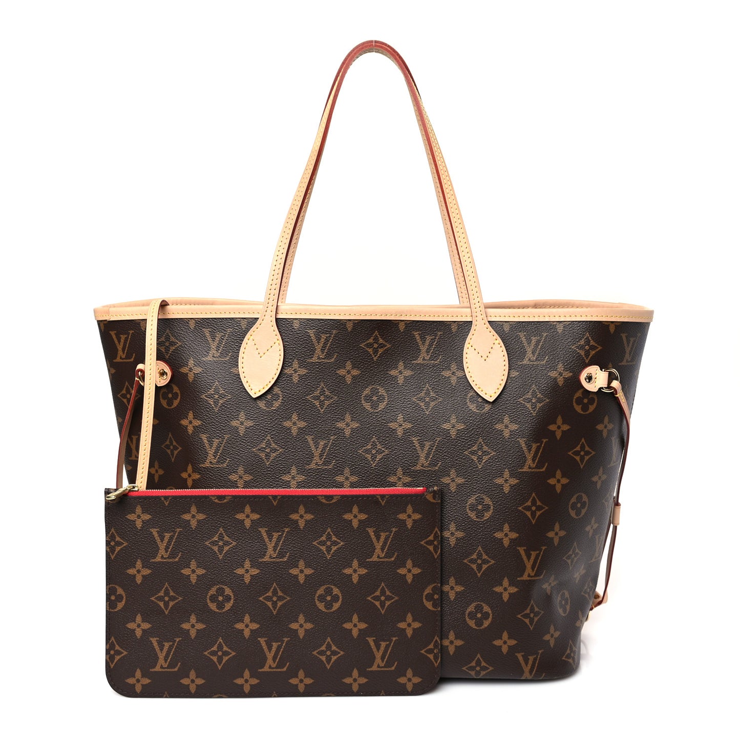 Monogram Neo Neverfull MM Cherry
