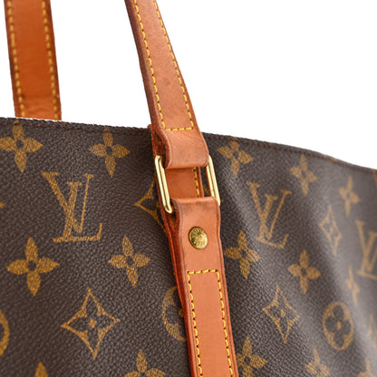 Louis Vuitton Monogram Sac Shopping Tote 14 of 17