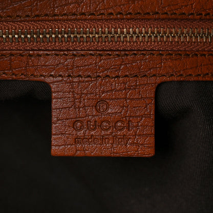 Gucci Leather Medium Horsebit Chain Hobo Brown 5 of 9