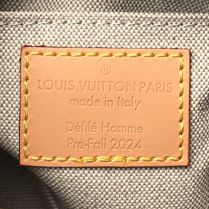 Louis Vuitton Damier Denim 3D Speedy Bandouliere 18 Bleu 6 of 9