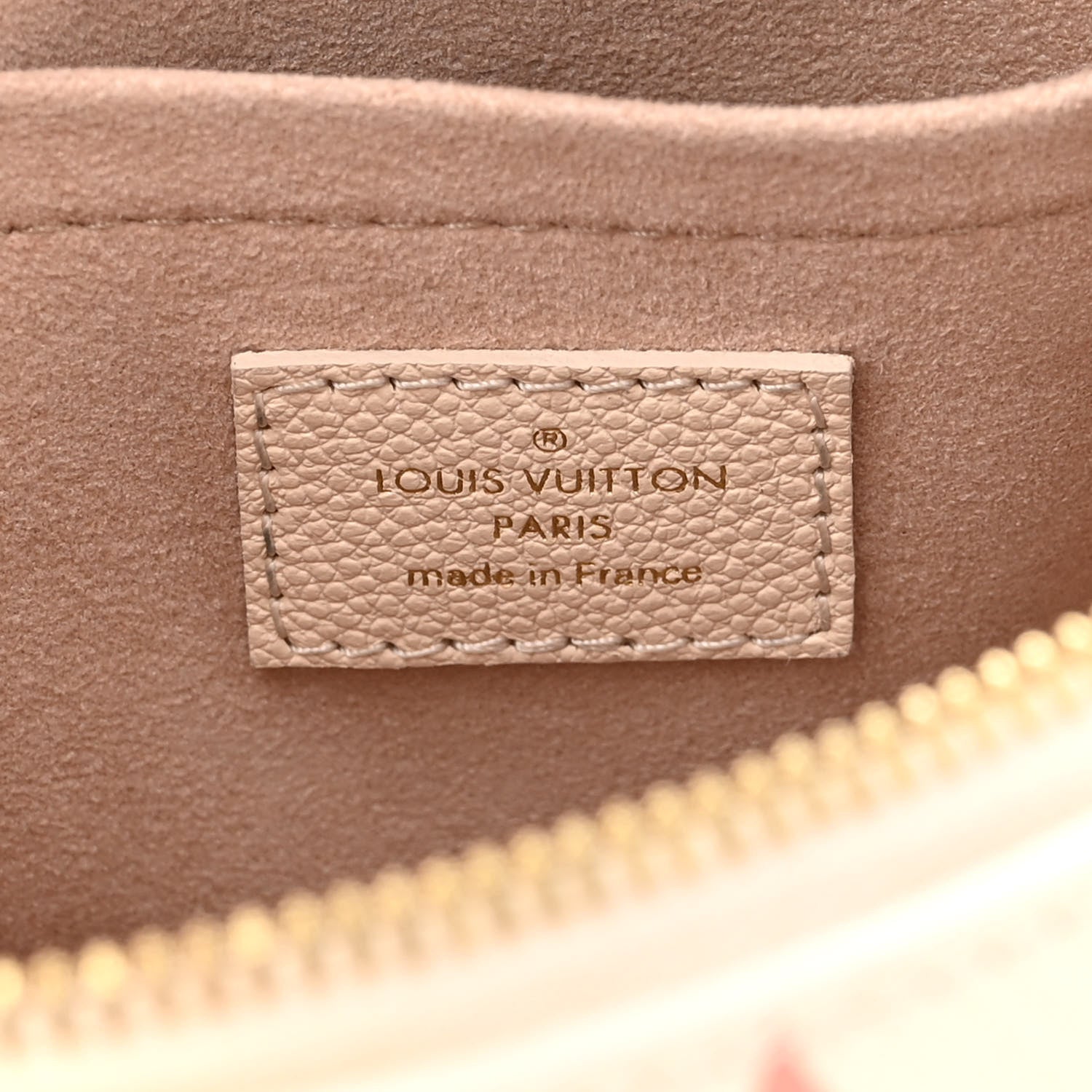 Louis Vuitton Empreinte Monogram Giant Speedy Bandouliere 20 Creme Rose Trianon 6 of 11