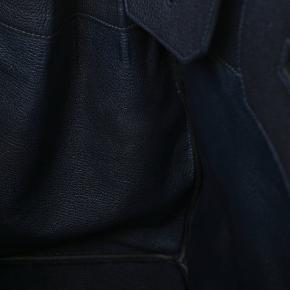 Hermes Togo HAC Birkin 40 Bleu Nuit 12 of 13