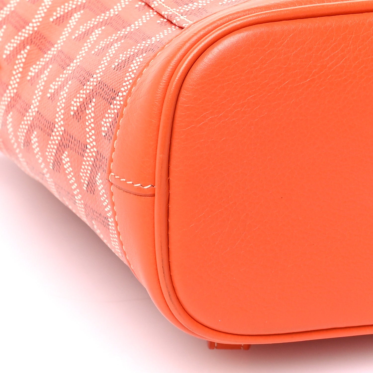 Goyard Goyardine Calfskin Mini Alpin Backpack Orange 9 of 11