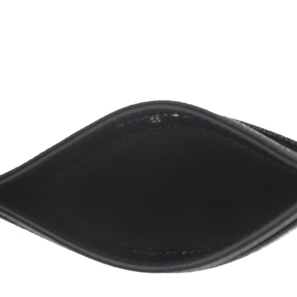 Chanel Caviar Camellia Embossed Card Holder Black 5 of 9