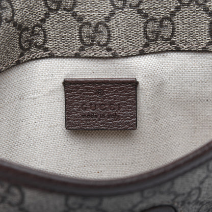 Gucci GG Supreme Monogram Neo Vintage Web Belt Bag Brown 8 of 15