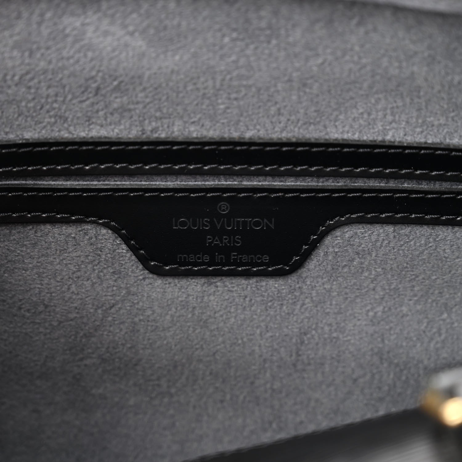 Louis Vuitton Epi Soufflot Black 6 of 10
