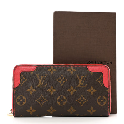 Louis Vuitton Monogram Retiro Zippy Wallet Cherry 9 of 9