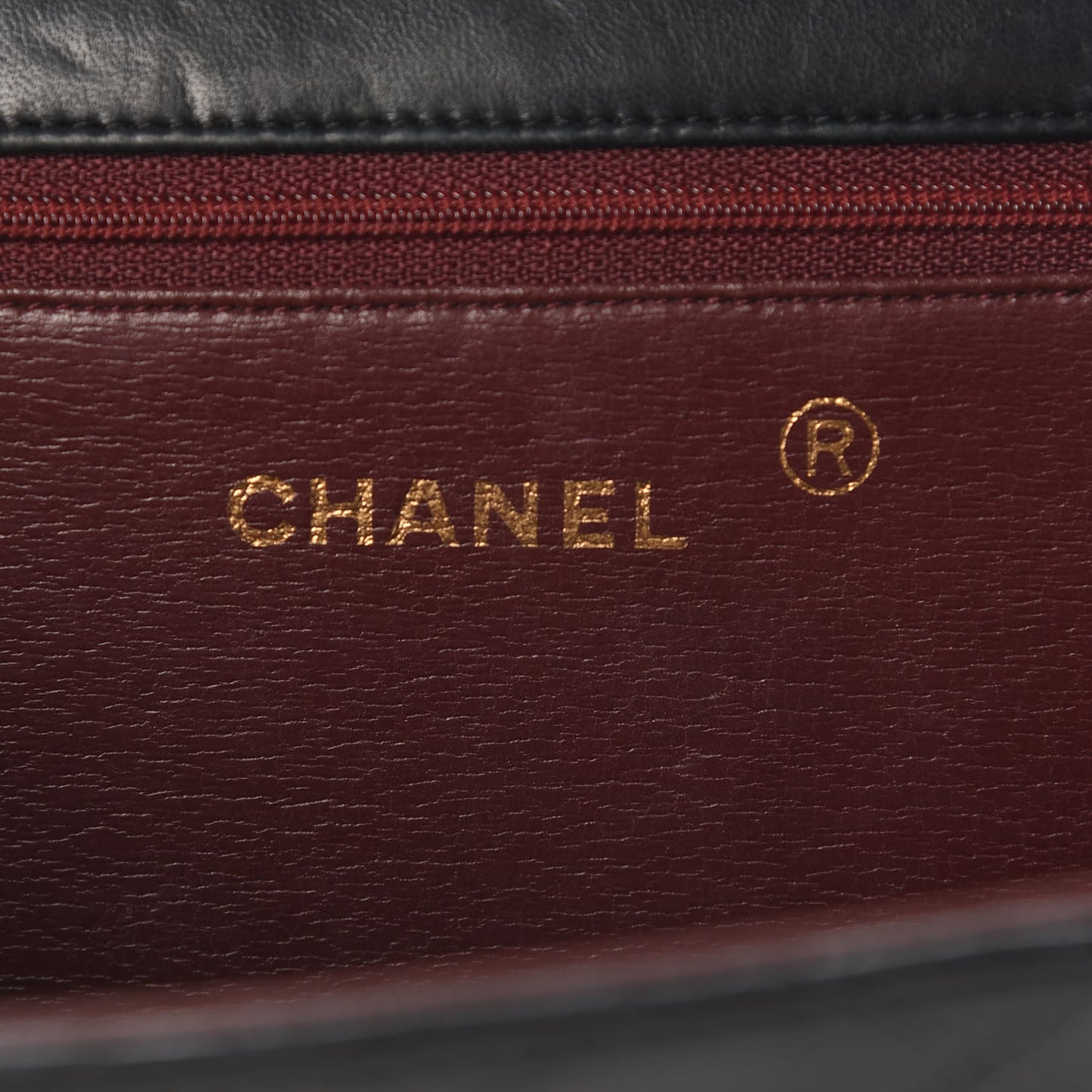 Lambskin Quilted Small Single Flap Black