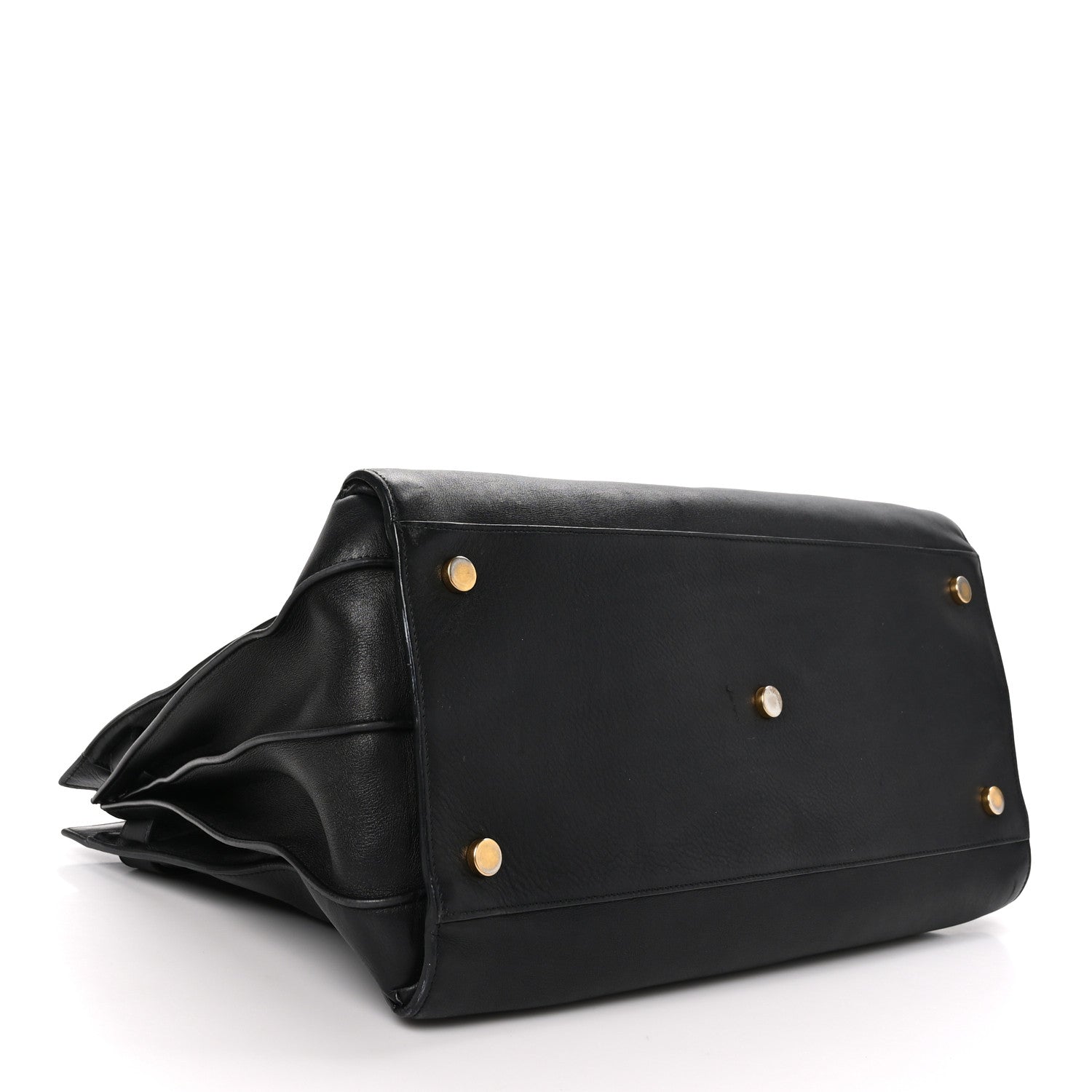 Saint Laurent Calfskin Large Sac De Jour Carryall Black 4 of 17