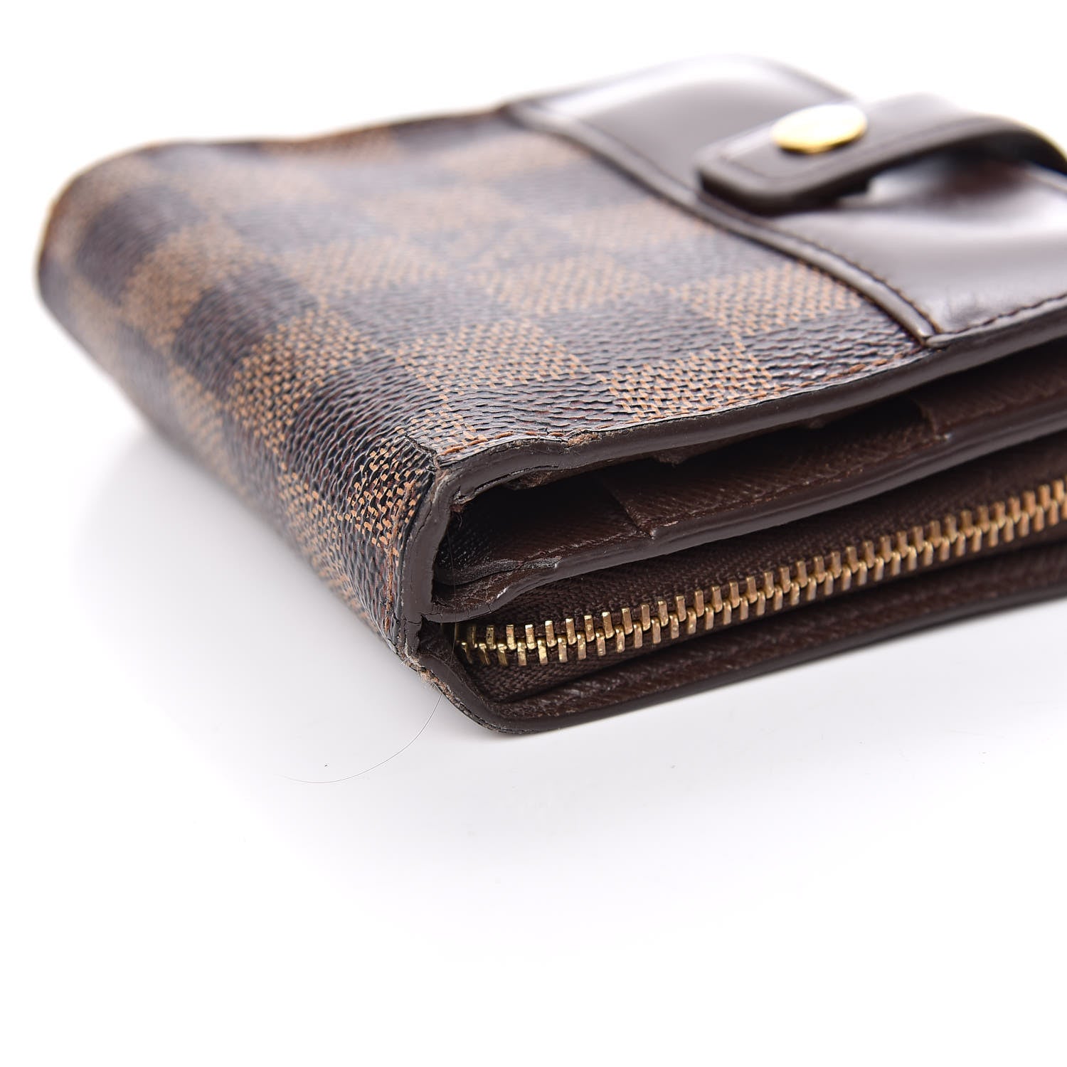 Louis Vuitton Damier Ebene Zippe Zipped Compact Wallet 7 of 11