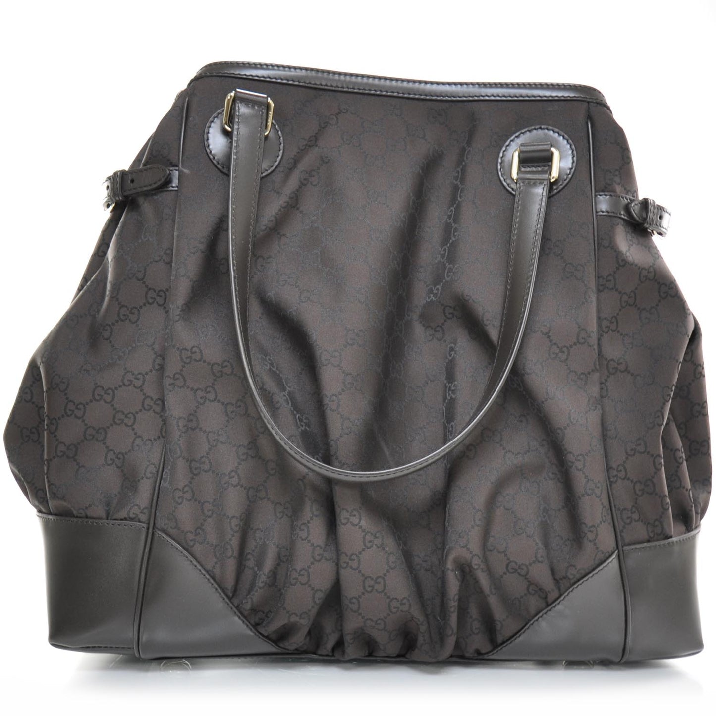 Monogram Full Moon Tote Brown