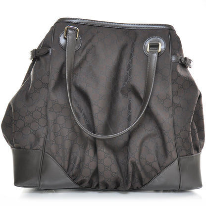 Gucci Monogram Full Moon Tote Brown 4 of 8