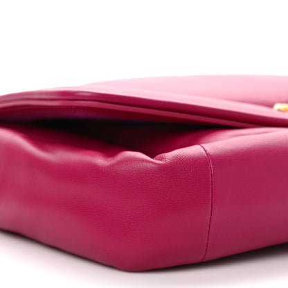 Chanel Lambskin Medium Simply Flap Pink 8 of 9