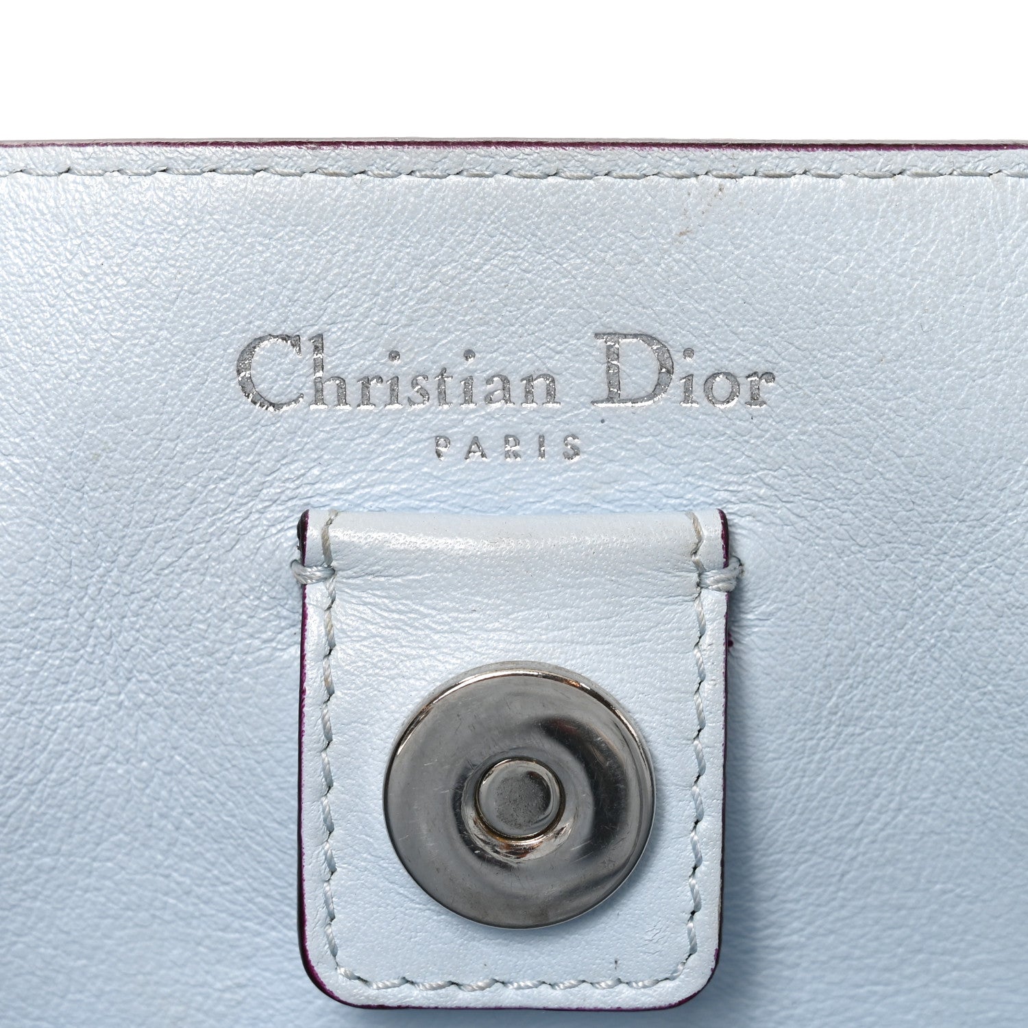 Christian Dior Calfskin Medium Diorissimo Bag Fuchsia 6 of 9
