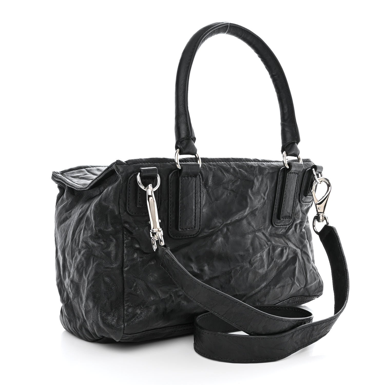 Givenchy Tumbled Sheepskin Medium Pandora Black 3 of 12