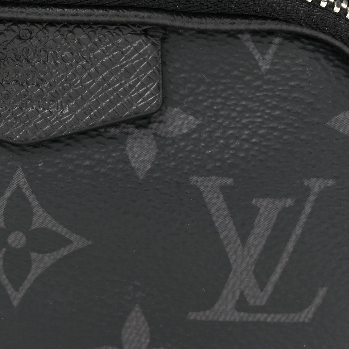 Monogram Eclipse Taigarama Outdoor Pouch Black