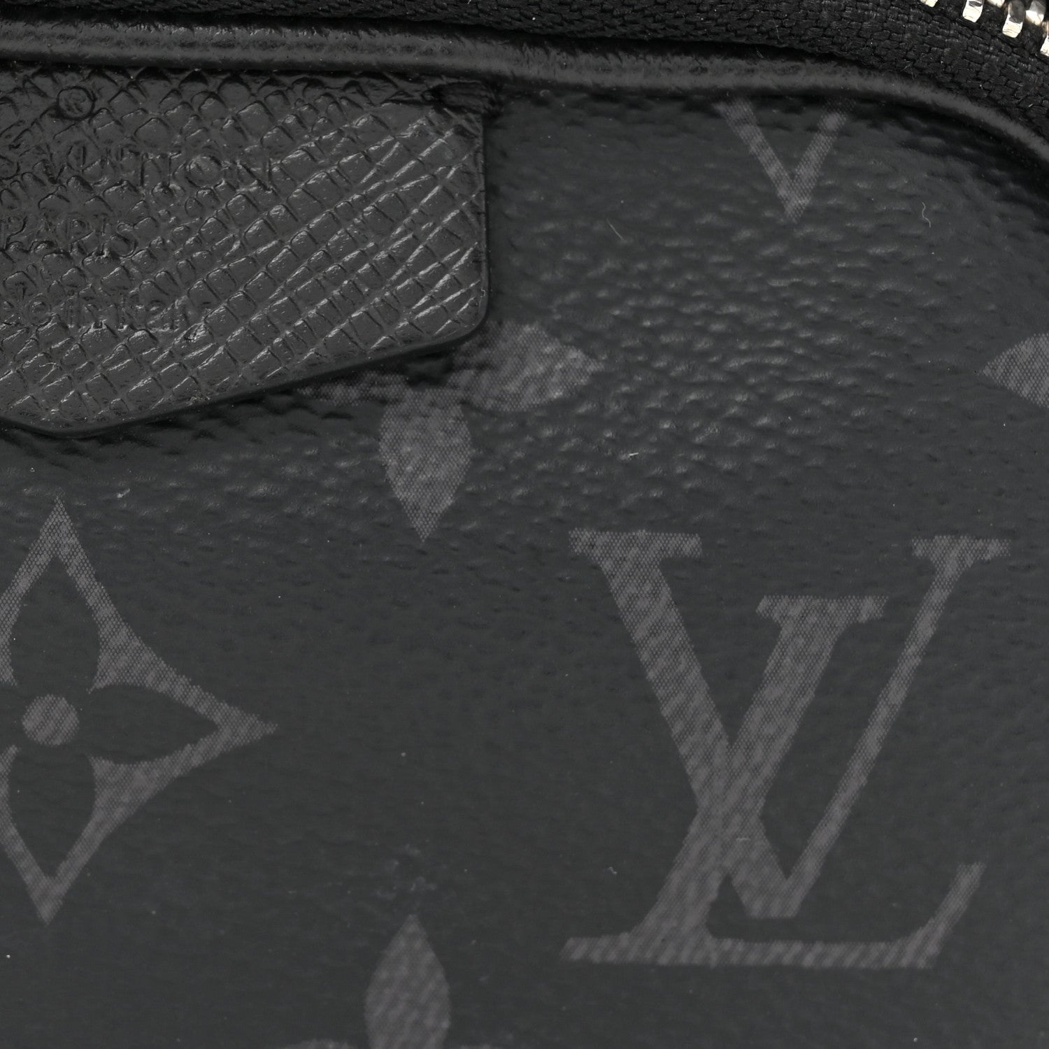 Louis Vuitton Monogram Eclipse Taigarama Outdoor Pouch Black 7 of 9