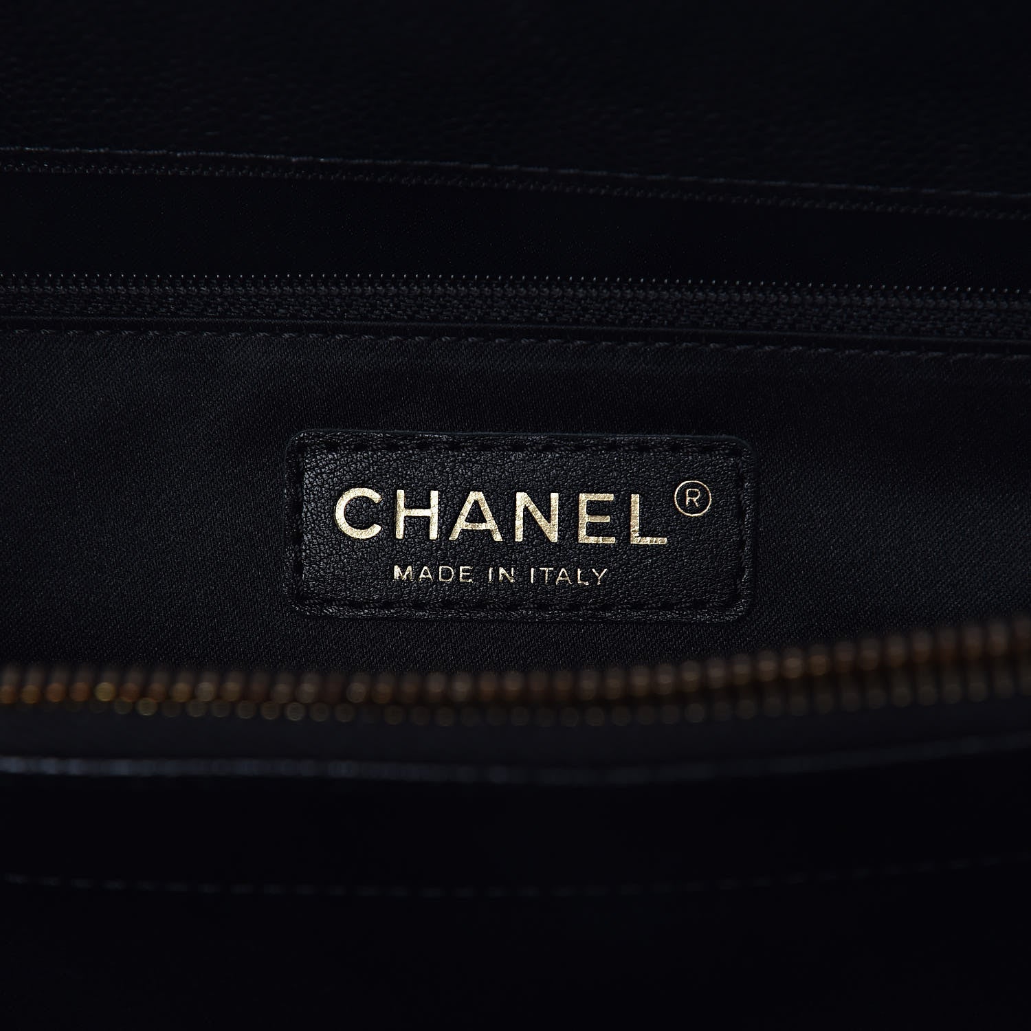 Chanel Caviar Quilted Grand Shopping Tote GST Black 6 of 11