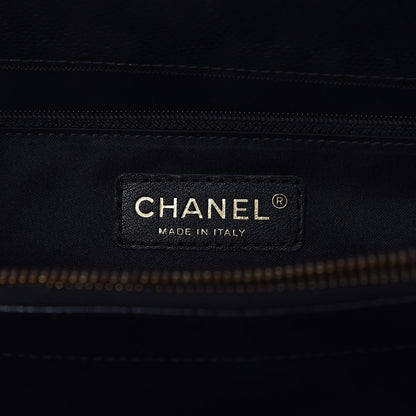 Chanel Caviar Quilted Grand Shopping Tote GST Black 6 of 11