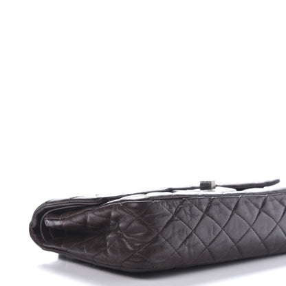 Chanel Aged Calfskin Quilted 2.55 Reissue 225 Flap Brown 6 of 15