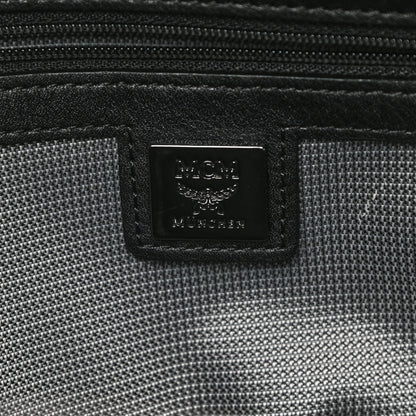 MCM Visetos Medium Side Studs Stark Backpack Black 6 of 10