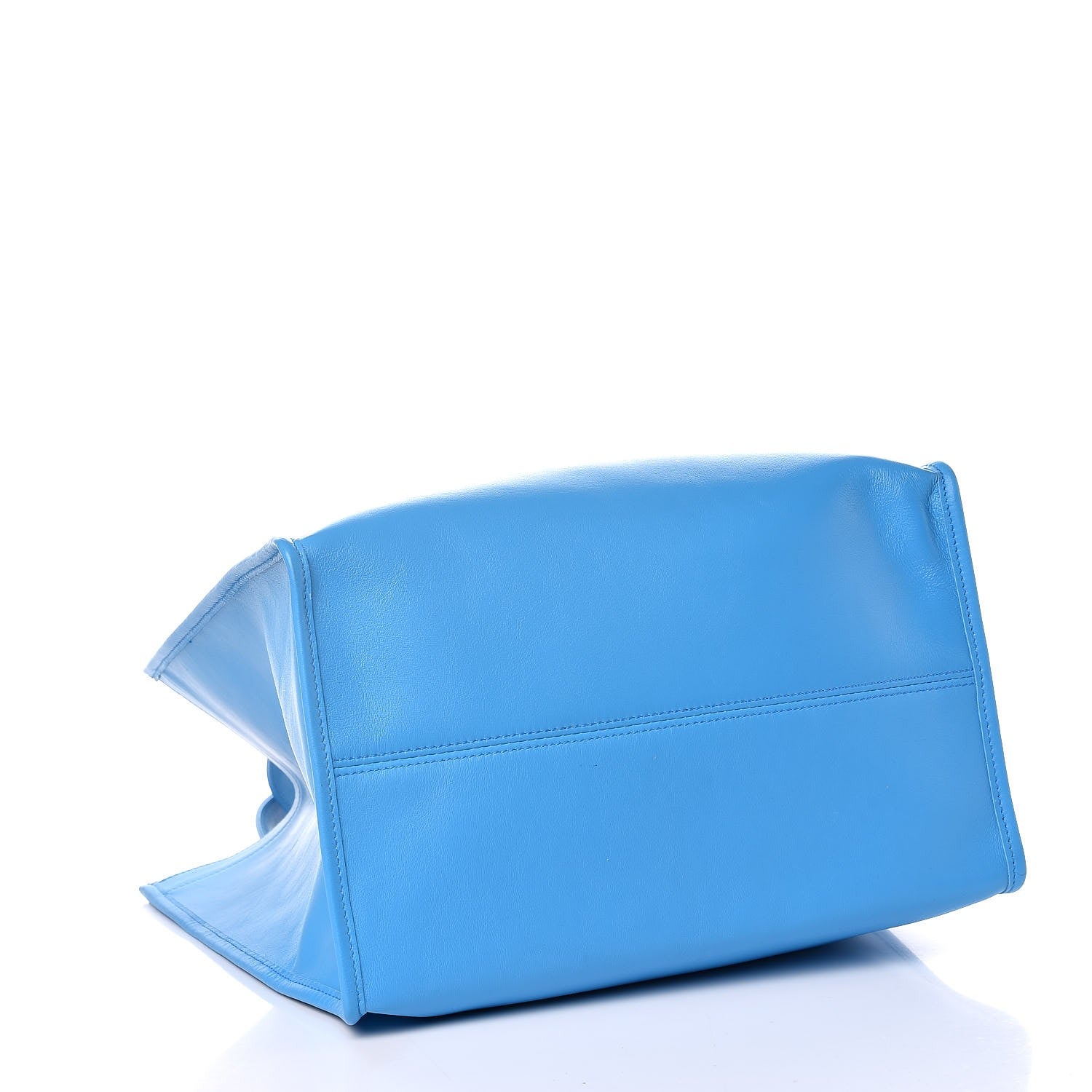 Balenciaga Calfskin Kittens Market Shopper Turquoise 4 of 12
