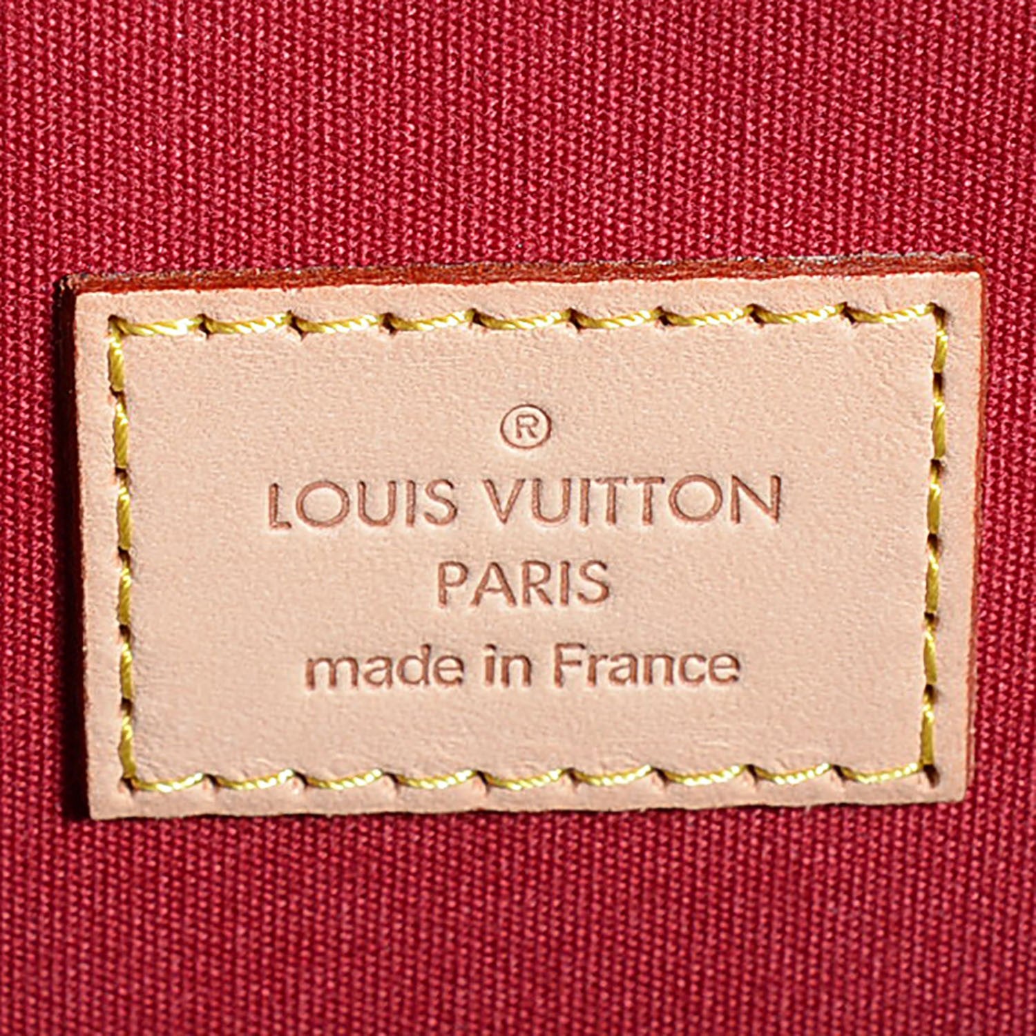 Louis Vuitton Vernis Alma GM Pomme D'Amour 6 of 14