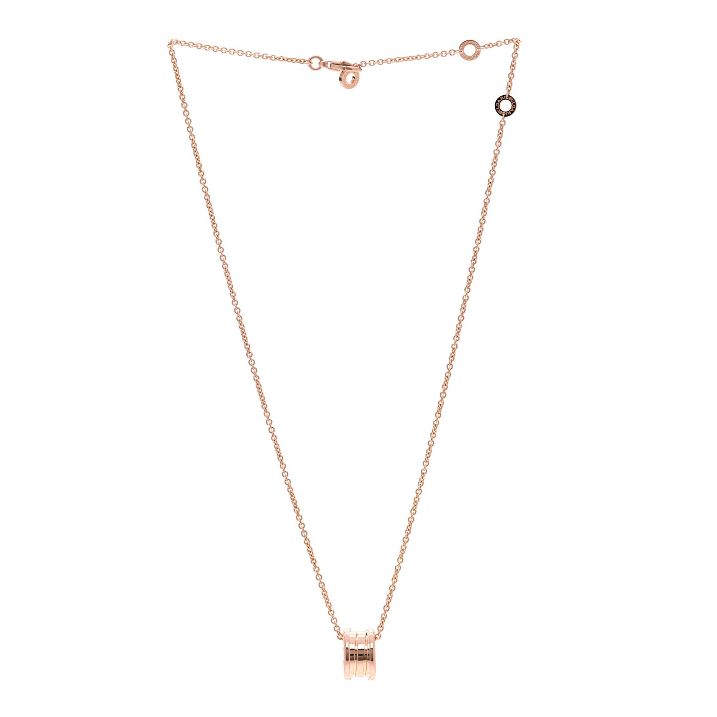 18K Rose Gold B.Zero1 Pendant Necklace