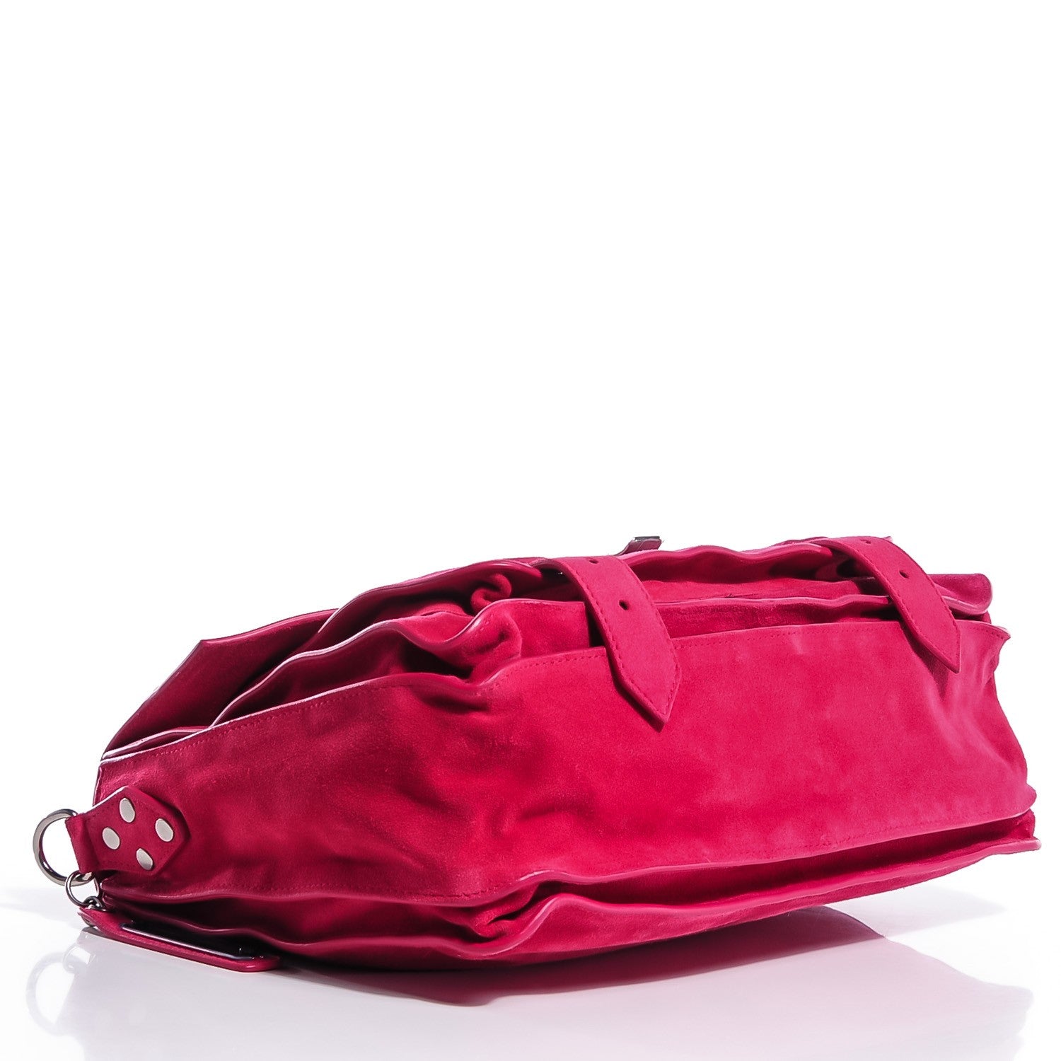Proenza Schouler Suede Medium PS1 Satchel Raspberry 9 of 14