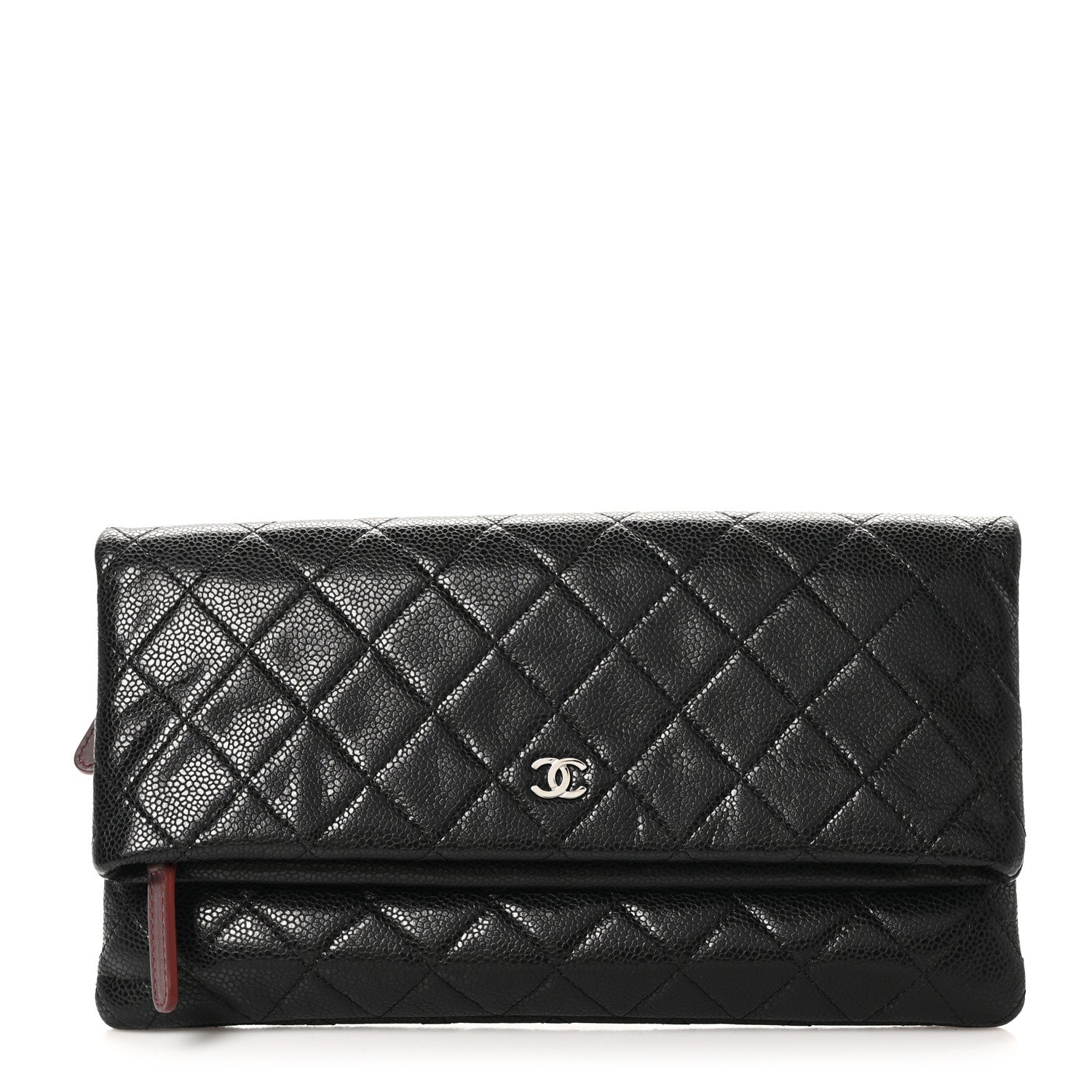 Chanel Caviar Quilted CC Beauty Clutch Black 1 of 9