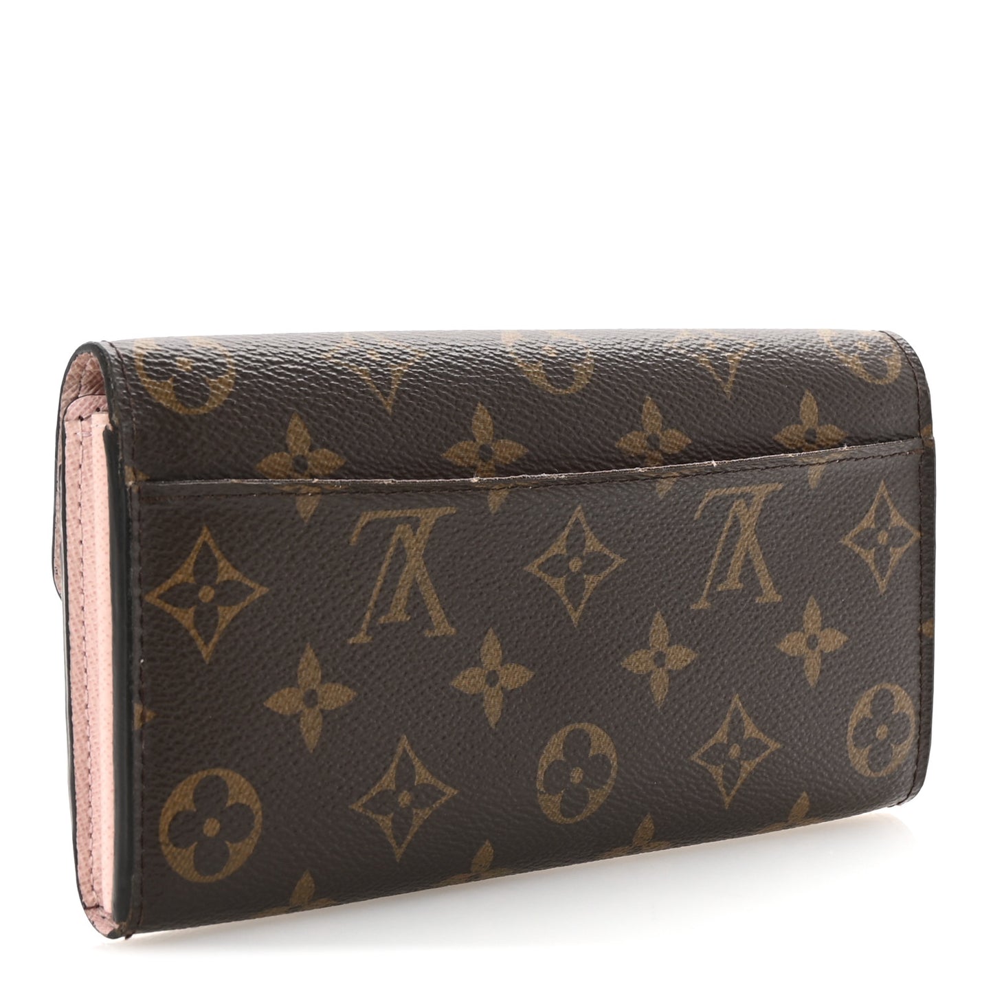 Monogram Sarah Wallet NM Rose Ballerine