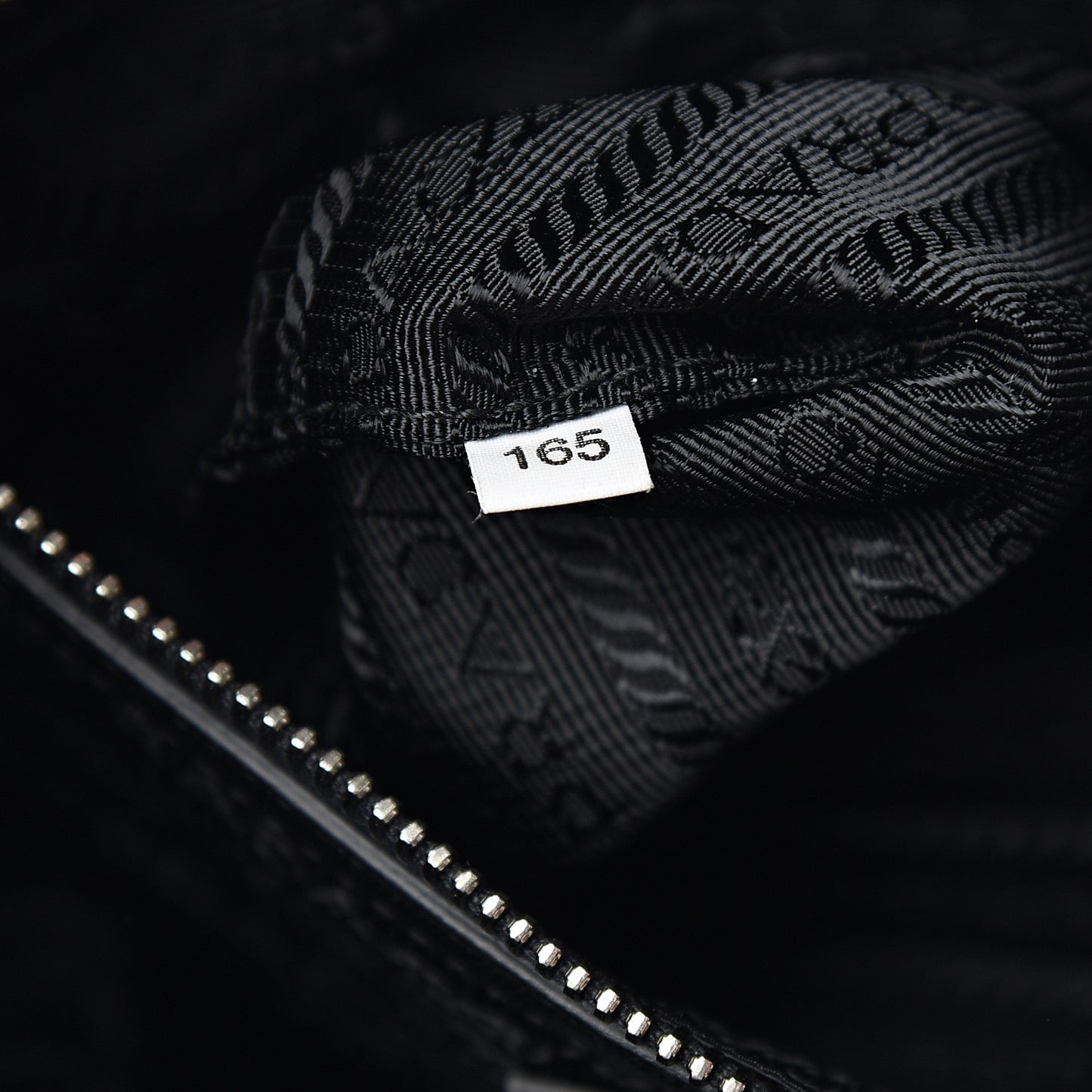 Nappa Ruffle Bag Black