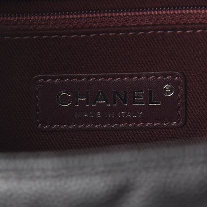 Chanel Caviar Chevron Quilted Small Coco Handle Flap So Black 7 of 12