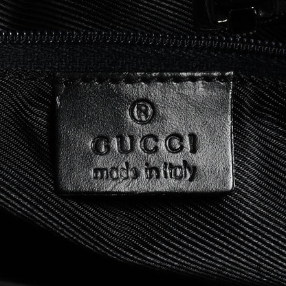 Gucci Monogram Piston Handbag Black 6 of 7
