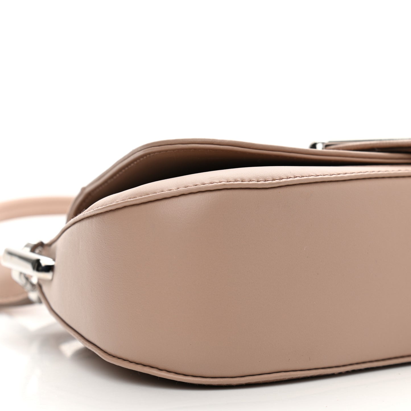 City Calfskin Saffiano Mini Sidonie Shoulder Bag Cipria