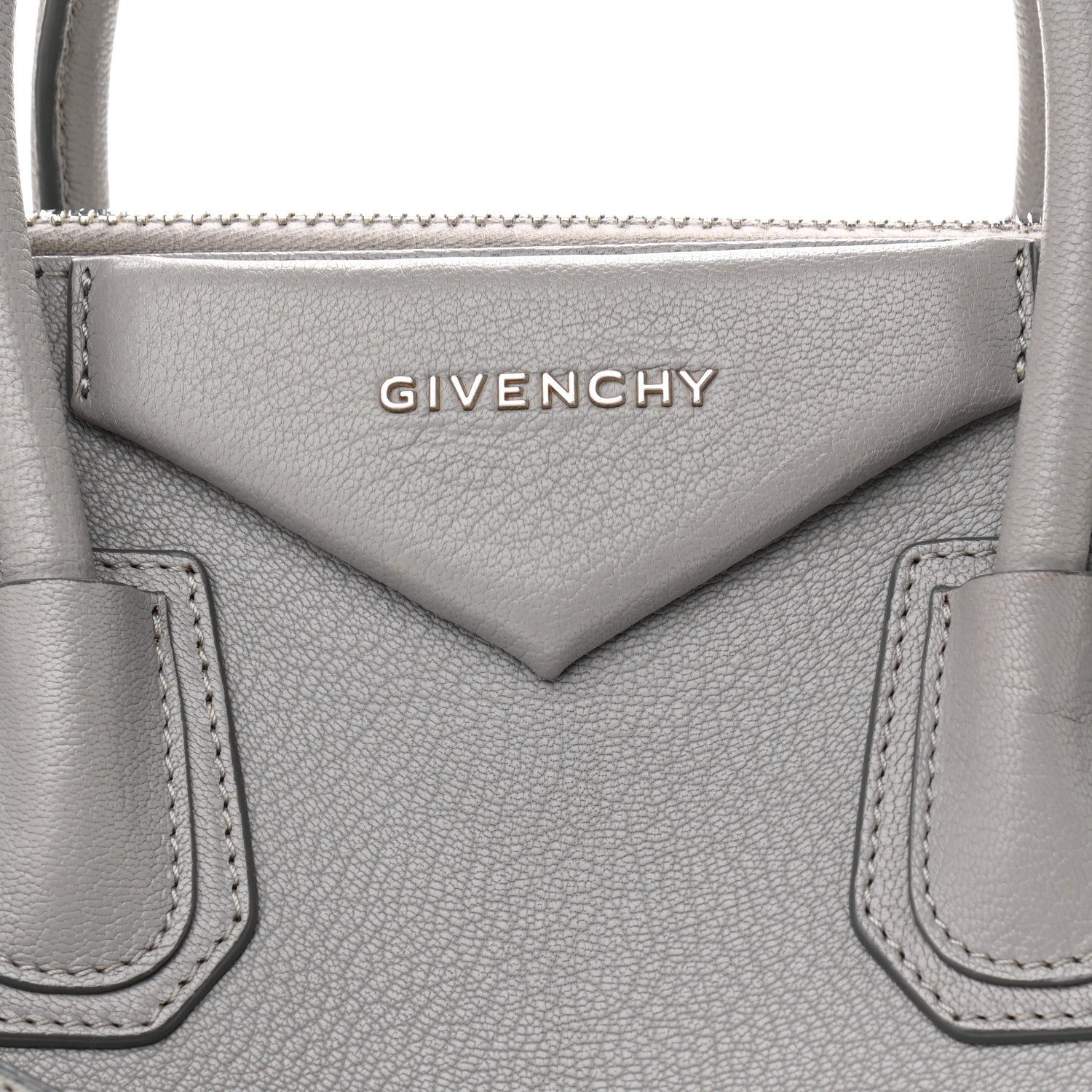 Givenchy Sugar Goatskin Small Antigona Pearl Grey 8 of 18