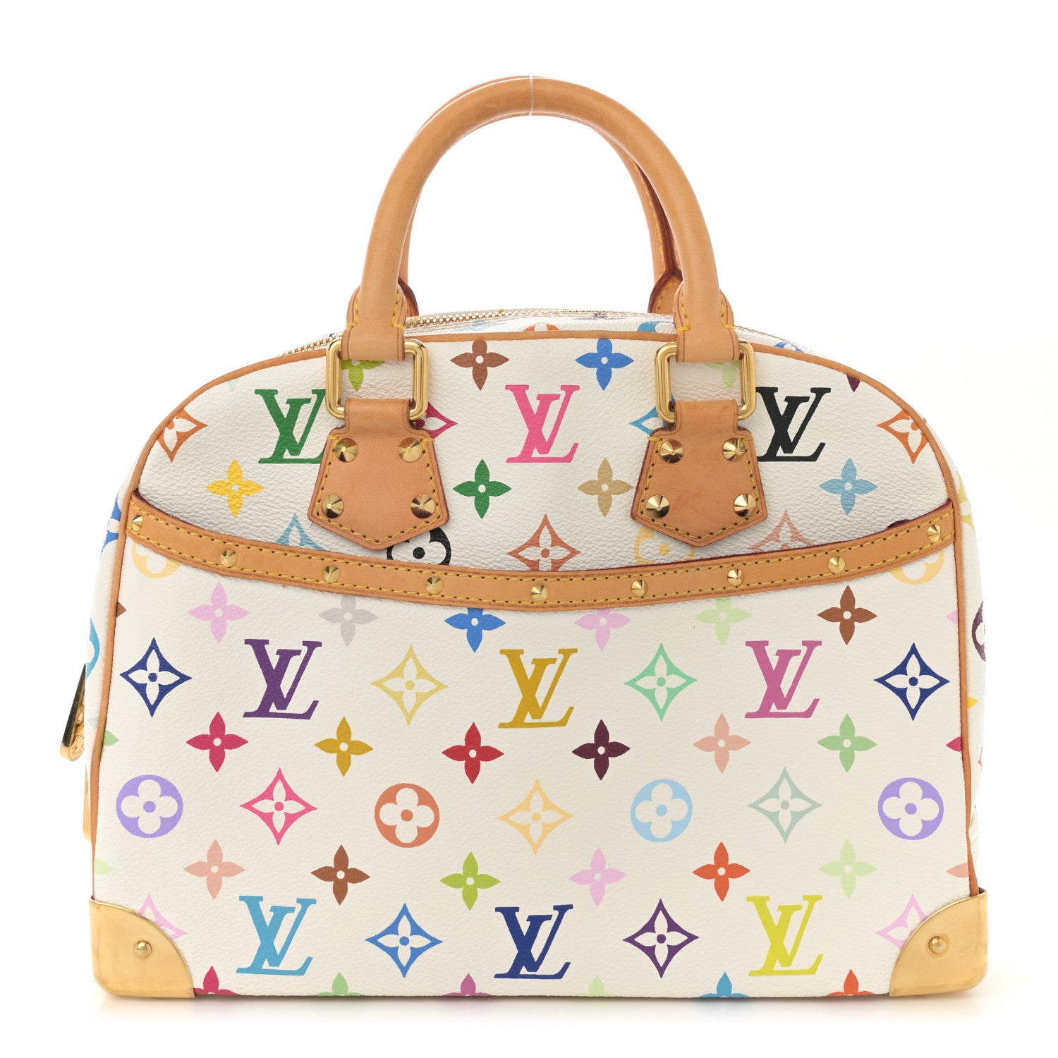 Louis Vuitton Monogram Multicolor Trouville White 1 of 9