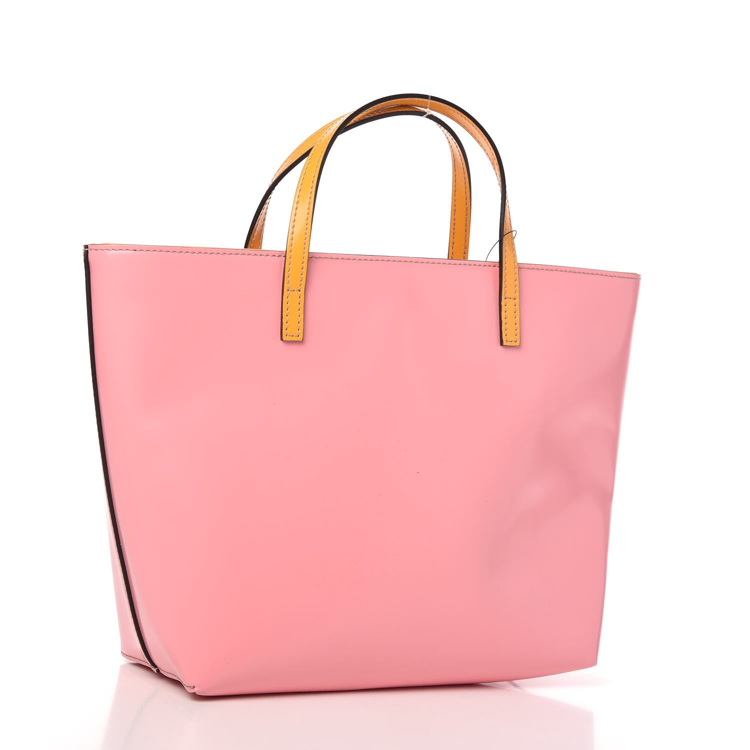 Gucci Calfskin Childrens Rainbow Tote Lotus Pink Crop Multicolor 3 of 9