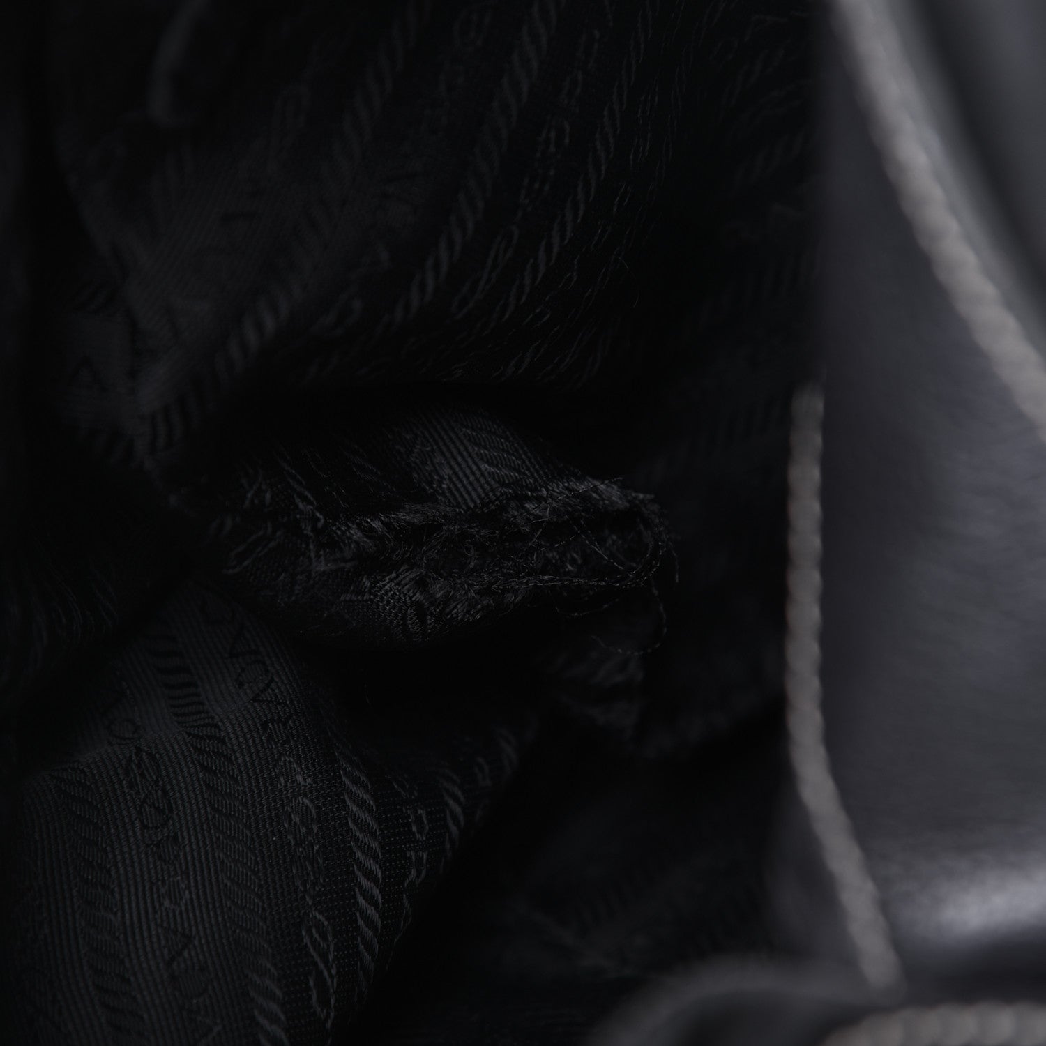 Prada Tessuto Nylon Hobo Black 23 of 27