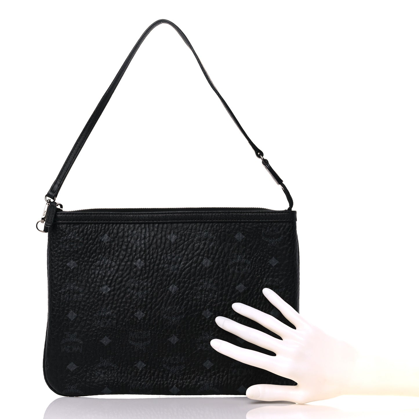Visetos Liz Shopper Tote Pouch Black