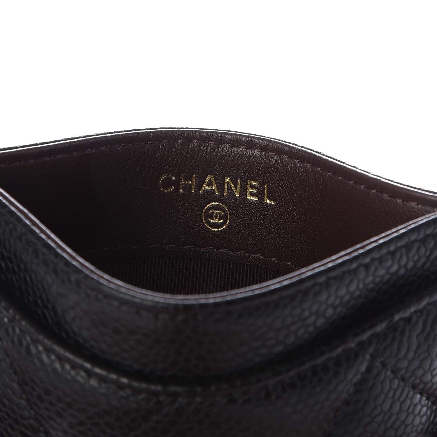 Chanel Caviar Quilted Card Holder Black 6 of 9