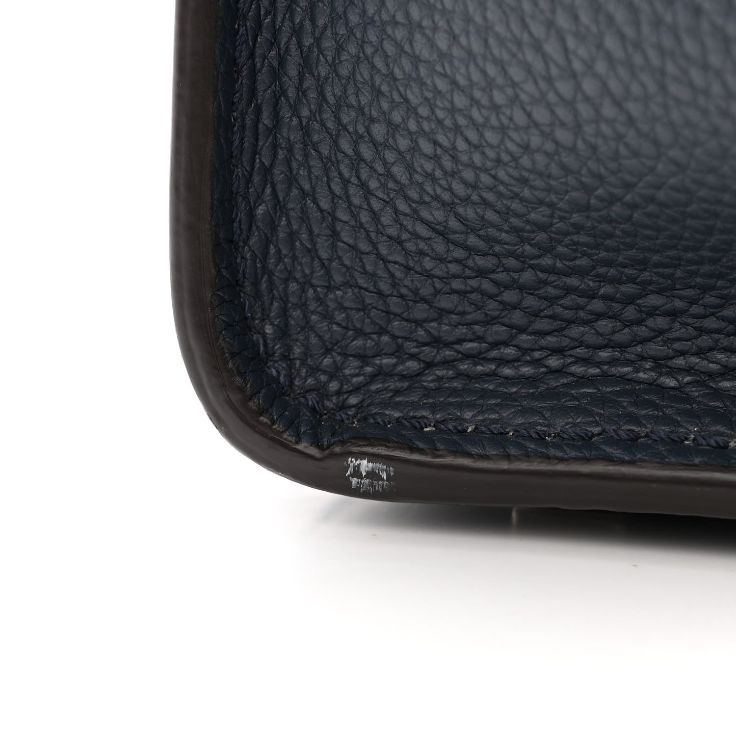 Celine Drummed Calfskin Mini Luggage Orage 10 of 12