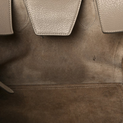 Celine Crisped Calfskin Medium Tie Knot Tote Taupe 17 of 24